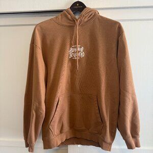 H&M “Hollywood Board Yard” Hoodie – Brown – Relaxed Fit – Men’s Small – LA Style
